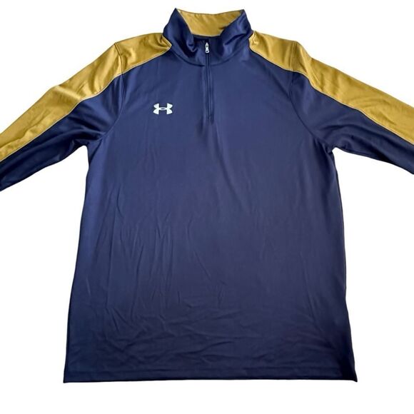 Under Armour ~ Mens lightweight long sleeve~ half zip pullover ~ size large - Picture 3 of 11